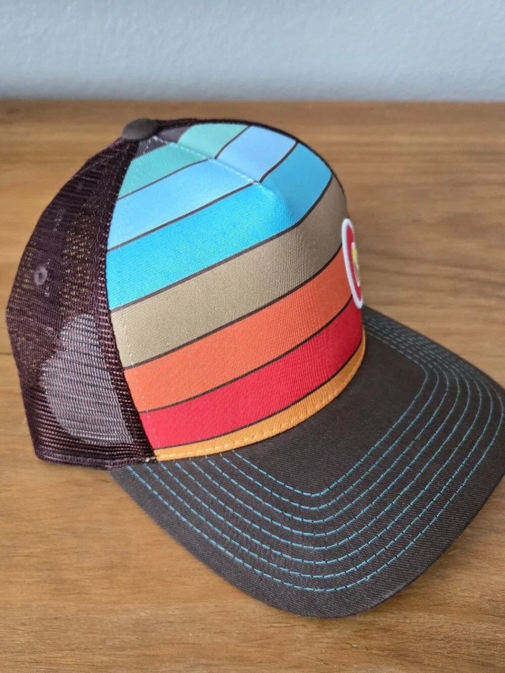 NEW YoColorado Wanderlust Fader Trucker Adjustable Cap Hat Regular Fit Adult